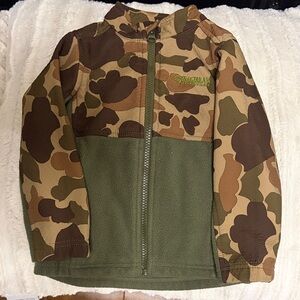 Magellan Outdoors Kids Camo Jacket - Green and Brown